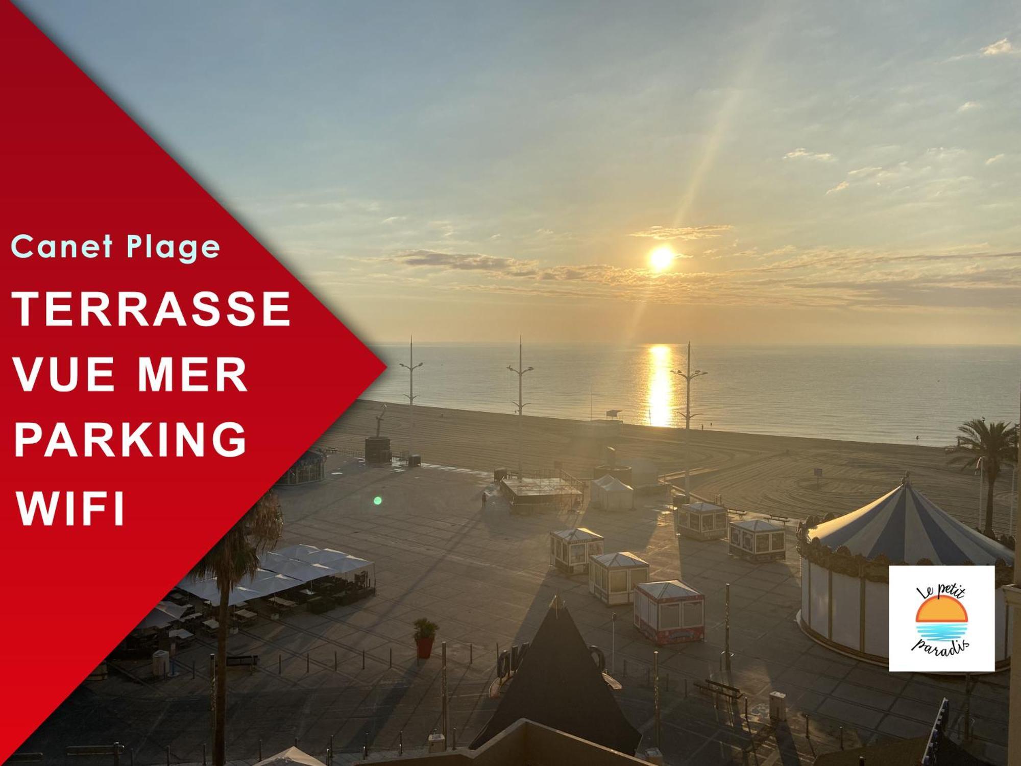 T2 Vue Mer Canet Plage - Le Petit Paradis Zewnętrze zdjęcie