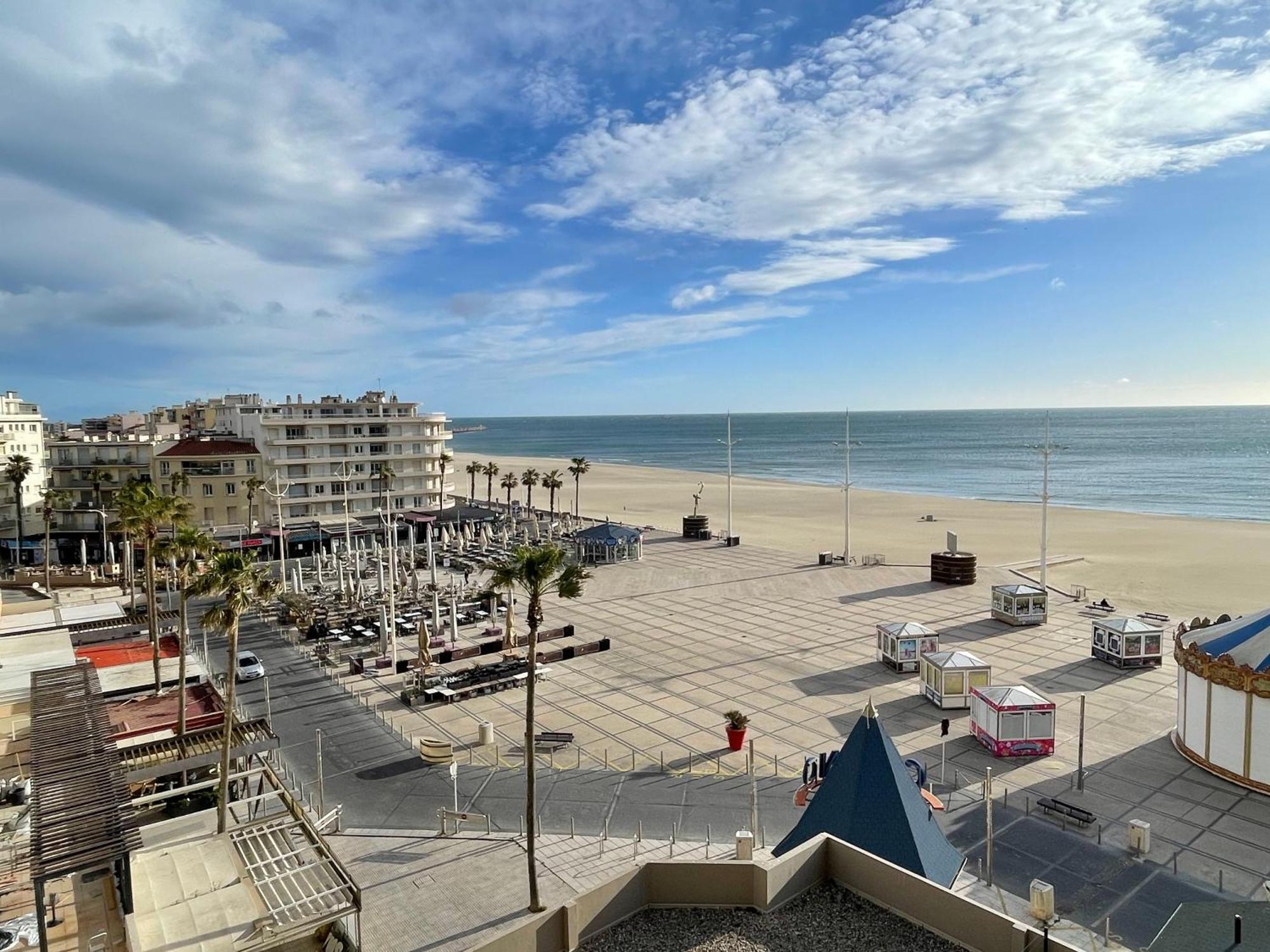 T2 Vue Mer Canet Plage - Le Petit Paradis Zewnętrze zdjęcie
